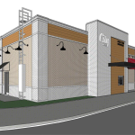 Snellville City Barbeque To Offer Drive-Thru, Plans Show - Rendering 1