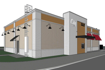Snellville City Barbeque To Offer Drive-Thru, Plans Show - Rendering 1