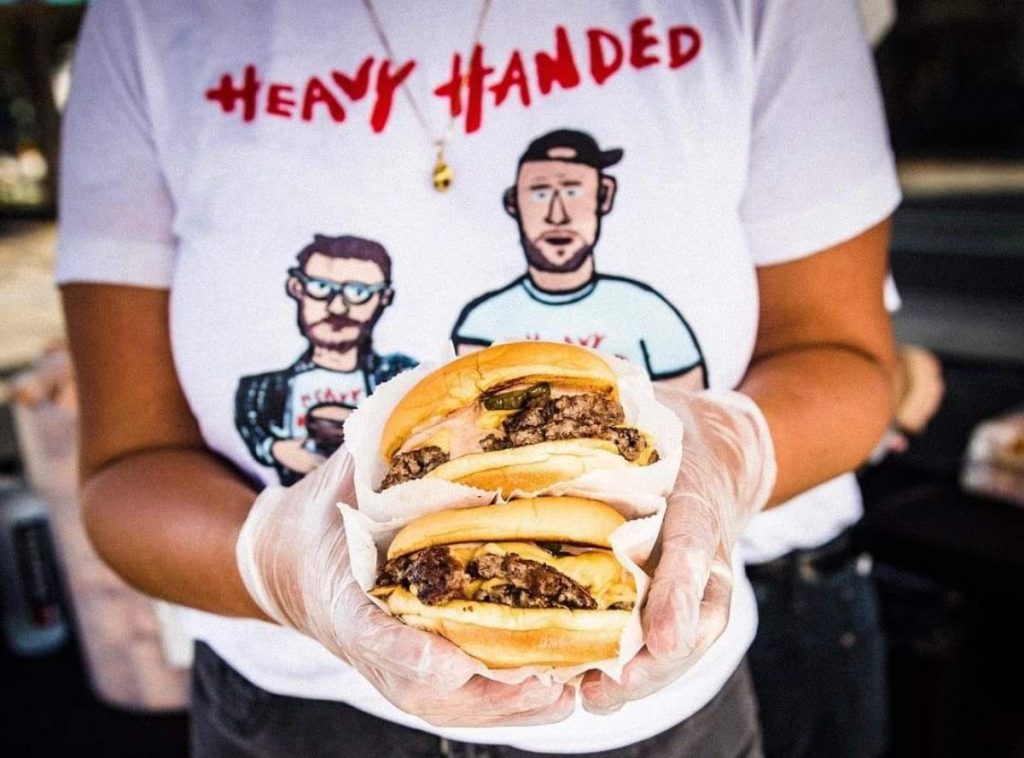 Burger Food Truck Heavy Handed Opening Santa Monica Brick-and-Mortar