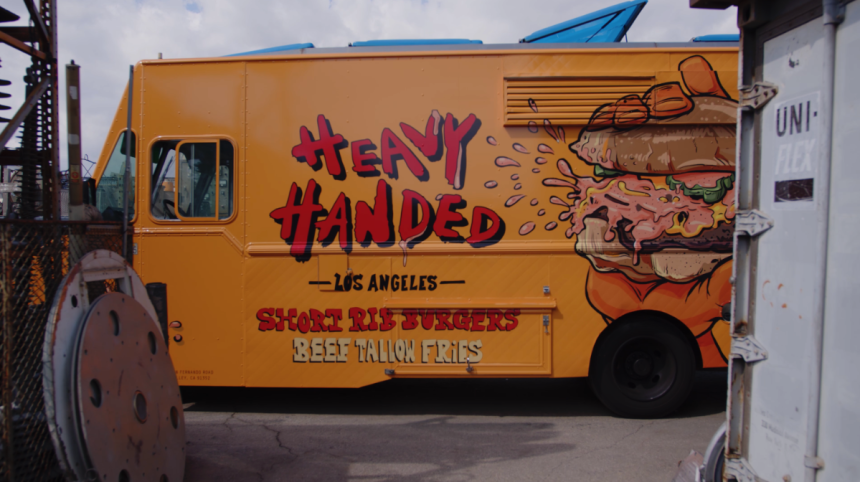 Burger Food Truck Heavy Handed Opening Santa Monica Brick-and-Mortar