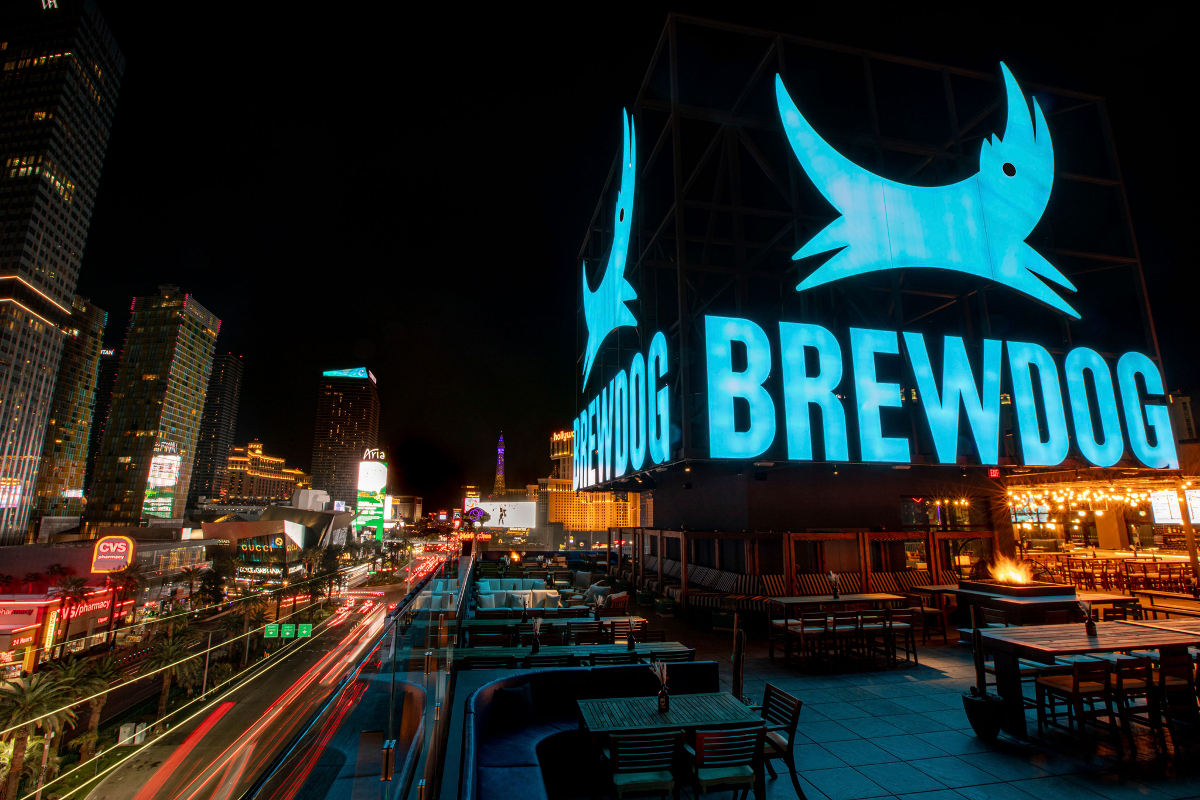THE DOG HAS LANDED ON THE LAS VEGAS STRIP: BREWDOG LAS VEGAS TO OPEN ROOFTOP BREWPUB THIS WEEKEND