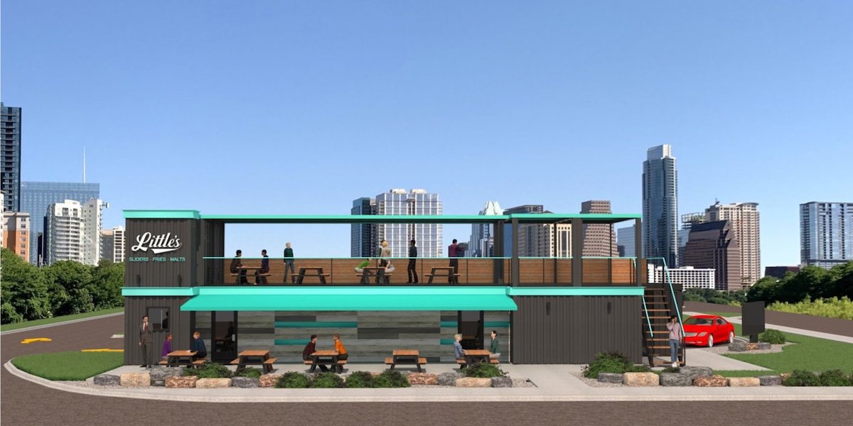 New Shipping Container-turned-Drive-Thru, Little’s, Coming to St. Pete