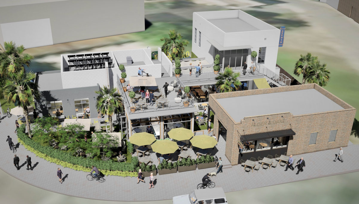 A New ‘Urban Oasis’ Will Host Three New Restaurants in Historic Brooklyn