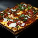 Blue Pan Detroit-style pizza.