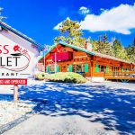 The Swiss Chalet with a rendered new logo.