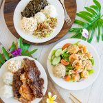 L&L Hawaiian Barbecue plates