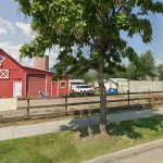 The little red barn at 2917 S. Taft Hill Rd.