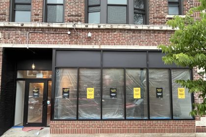A front view of Pedestrian Coffee's new location at 2642 N. Milwaukee Ave.