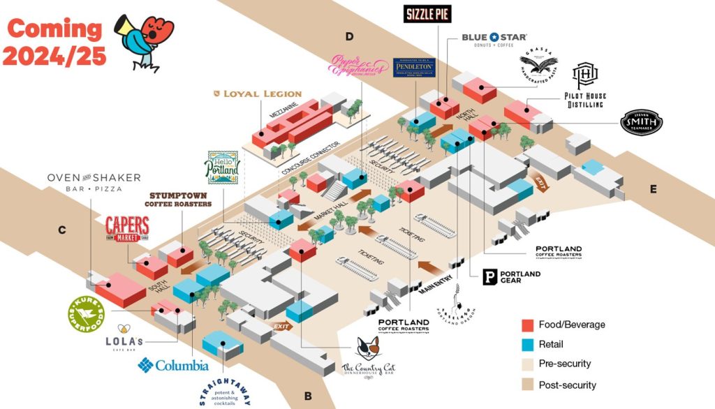 Meet The 20 New Local Restaurants, Retailers Planned For PDX’s New Terminal