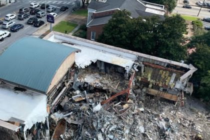 Buckhead Cheesecake Factory Building Comes Crumbling Down - 1