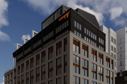 Future Hilton Homewood Suites and Canopy to Open First-Floor Bar in The Gulch