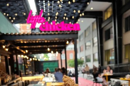 Little Chicken is known for its signature fried chicken, full bar and indoor and outdoor seating areas. Photo Credit: Little Chicken Instagram