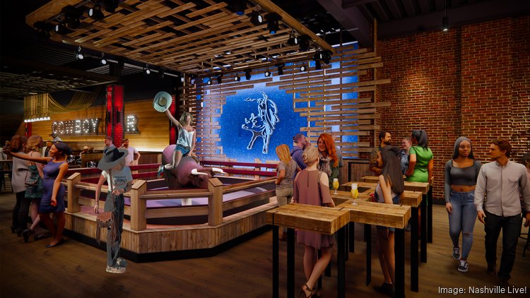 PBR Cowboy Bar On Lineup for Nashville Live! Entertainment Complex