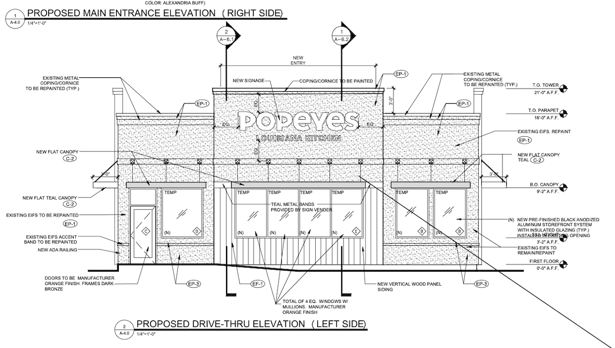 Popeyes To Replace Greenbriar Parkway Captain D’s