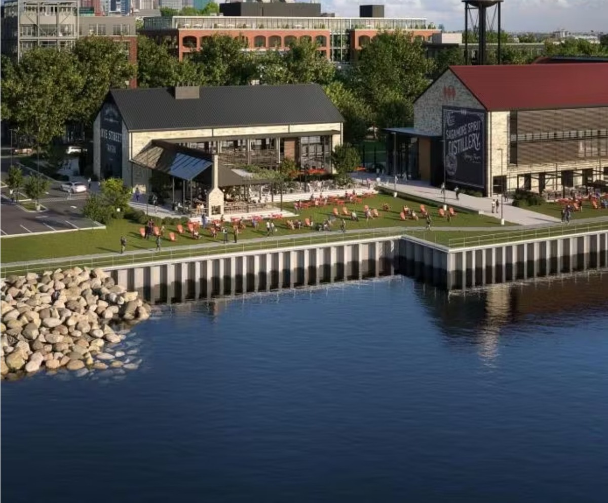 Rye Street Tavern’s menu will feature Sagamore Spirit Rye, which is produced in a distillery located in the area adjacent to the restaurant. Photo Credit: Clyde’s Restaurant Group.