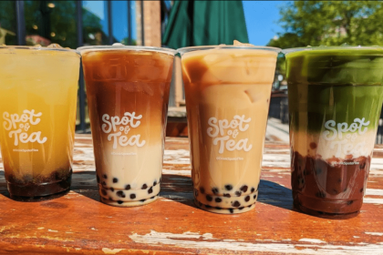 Spot of Tea’s new location, spanning 1,900 square feet, will allow the company to expand its seating area as well as its snacks and beverages menu. Photo Credit: Spot of Tea’s Instagram page.