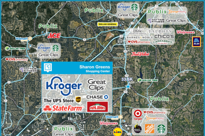 ShopOne, Partners Acquire Sharon Greens Shopping Center