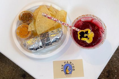 San Pancho will open at 7056 Carroll Ave., replacing the Mexican cafe Cielo Rojo. Photo Credit: San Pancho Burritos’s Facebook page.