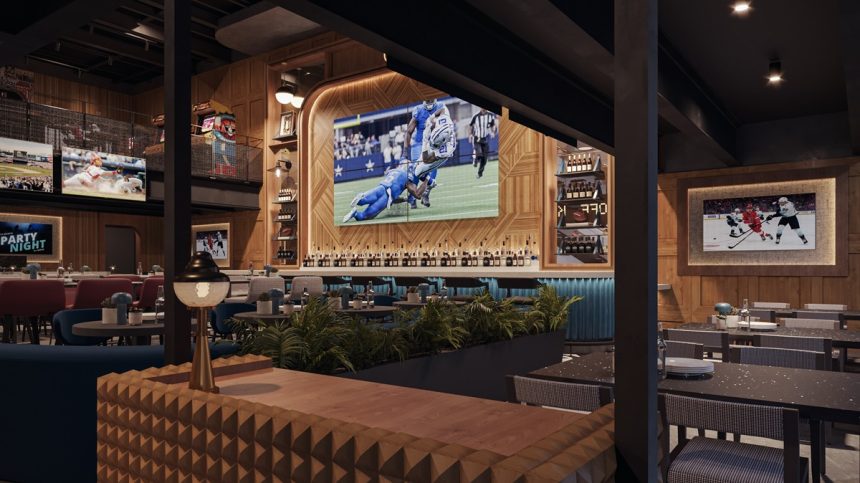 gilly's clubhouse and rooftop 1500 woodward detroit bedrock gilbert