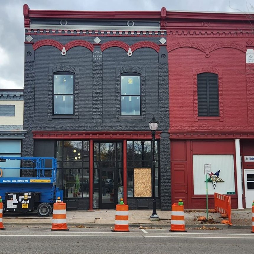 Linden brewing co building exterior bridge st