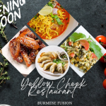 A New Burmese Fusion Spot, Yellow Cheek Restaurant, Will Open in Arlington