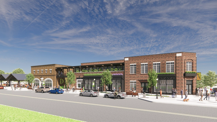 Restaurant, Retail Development Underway at Avondale Estates Park Photo 01