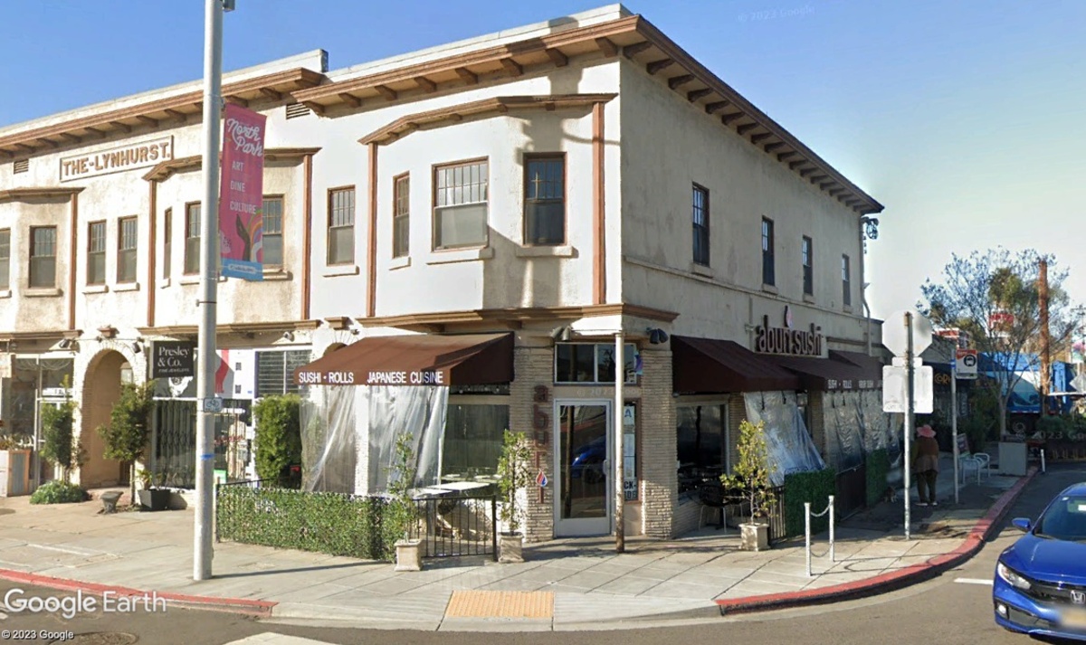 Bar Nice to Replace Aburi Sushi in North Park