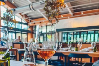 Sixty Vines serves kegged wines, cold-brew coffee, cocktails, and Kombucha, among other items. Photo Credit: Sixty Vines’ Facebook page.