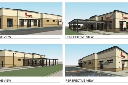 benton harbor chick-fil-a site plan rendering