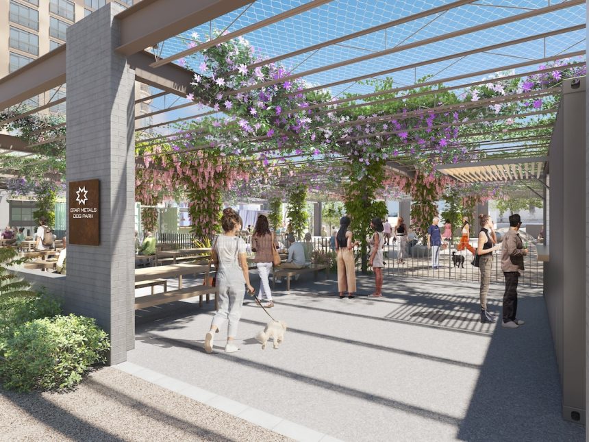 Star Metals Urban Park Would Include Pickleball Courts and Expansive Dog Park Photo 01