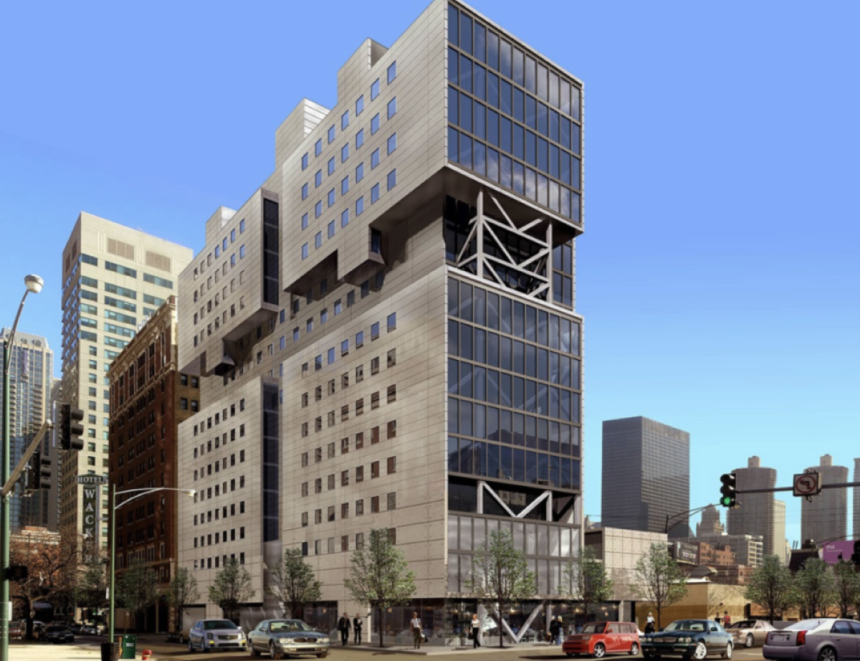 Kite Room Slated to Open Soon On the Ground Floor of The Godfrey Hotel in River North