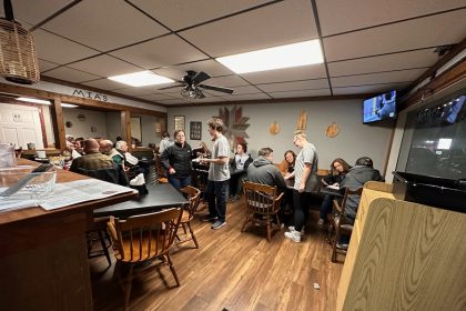 mia's village eats interior serving