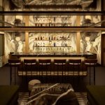 saskey's cocktail lounge interior rendering