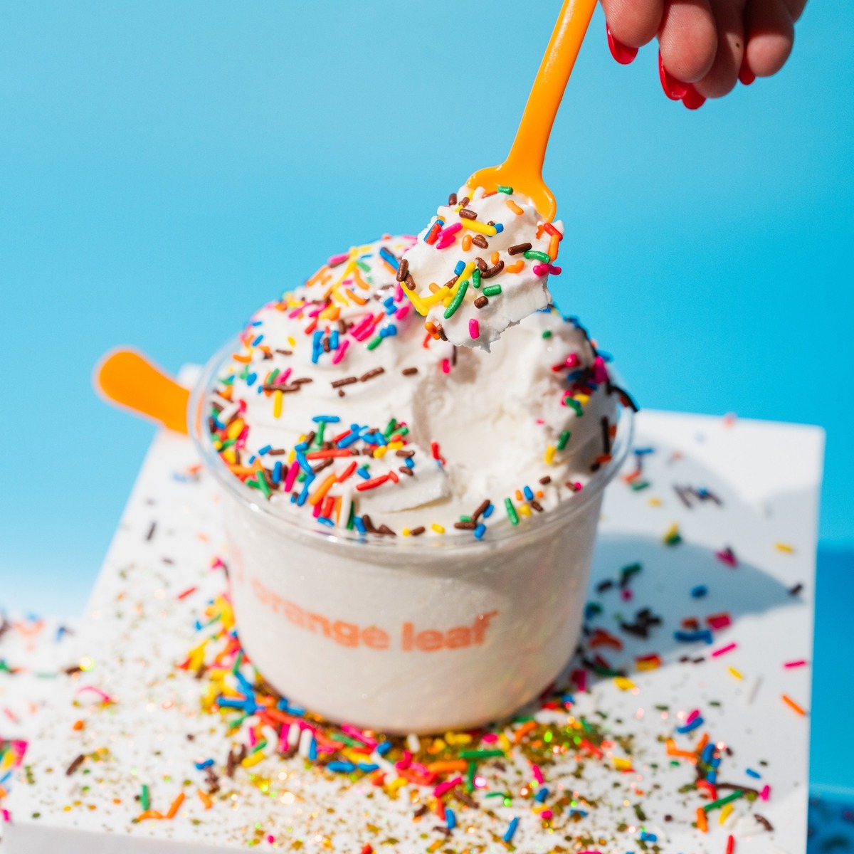 Frozen Yogurt Chain Orange Leaf Is Coming to Cibolo