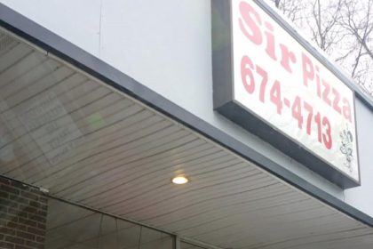 sir pizza waterford reopening this april sign outdoor