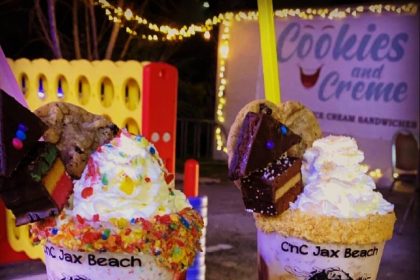 Cookies and Creme Jax Beach Launching Food Truck