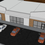 Revamp Planned for Retail Building on Memorial Drive