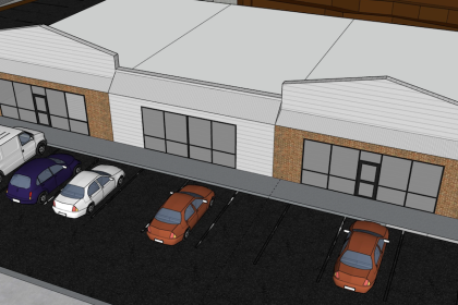 Revamp Planned for Retail Building on Memorial Drive