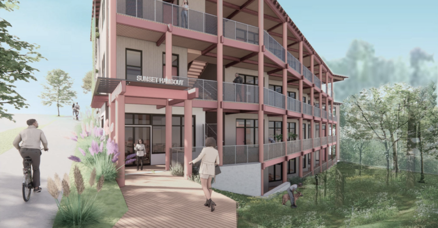 Multifamily Housing Project Proposed for Sunset Avenue