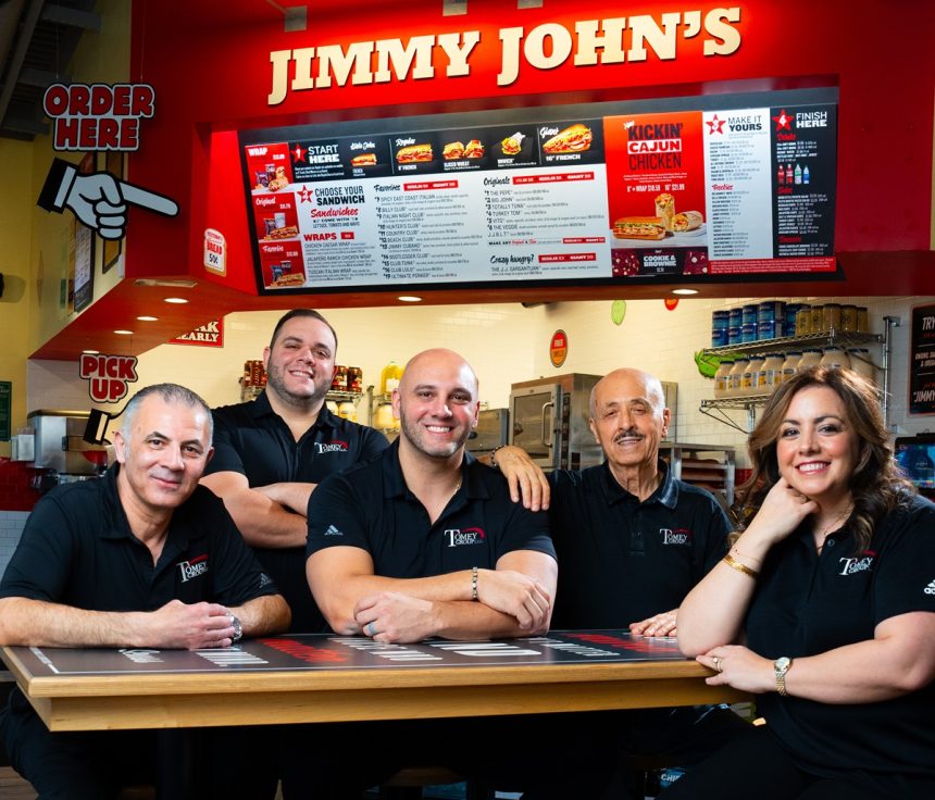 tomey group family photo michigan jimmy john's
