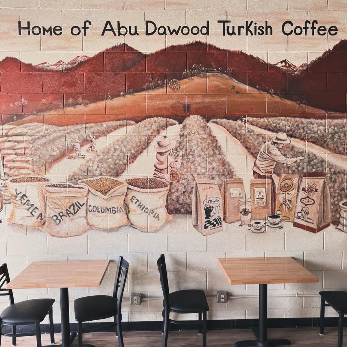 dearborn qazzaz coffee interior