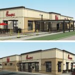 chick fil a clinton township planning site drawing