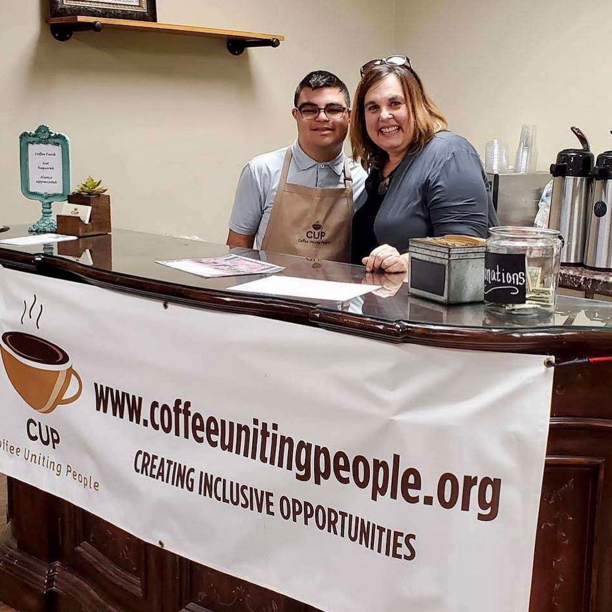 CUP (Coffee Uniting People) Partnership with BayCare and grand opening of newest store