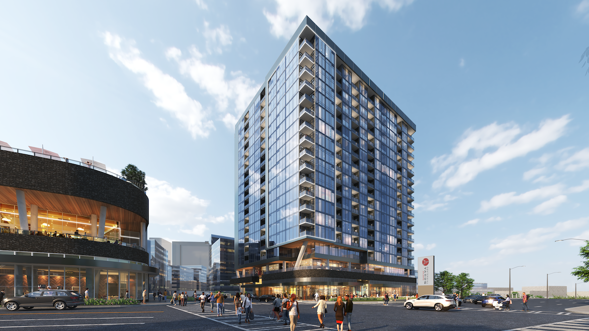 More Details Come Into Focus for Centennial Yards Residential Tower