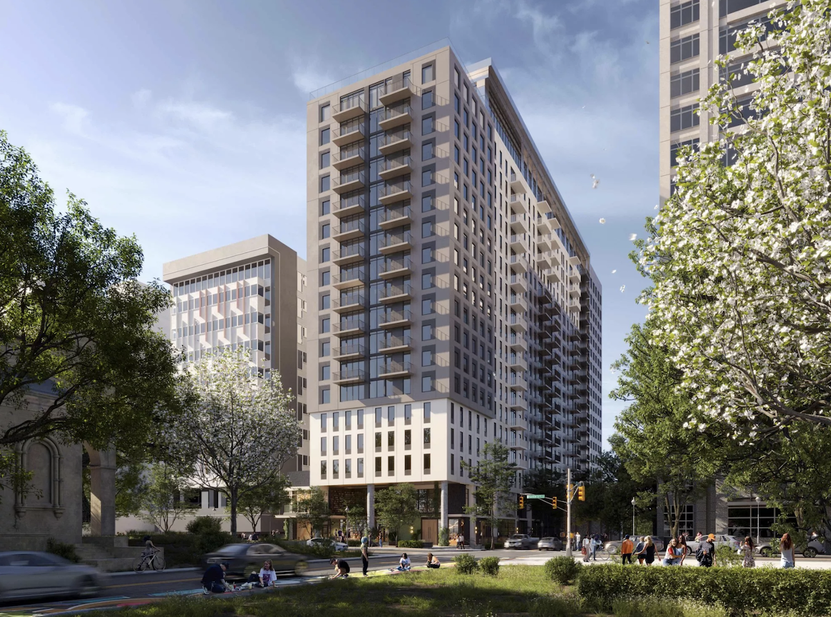 Progress Made on New Student Housing Tower in Midtown