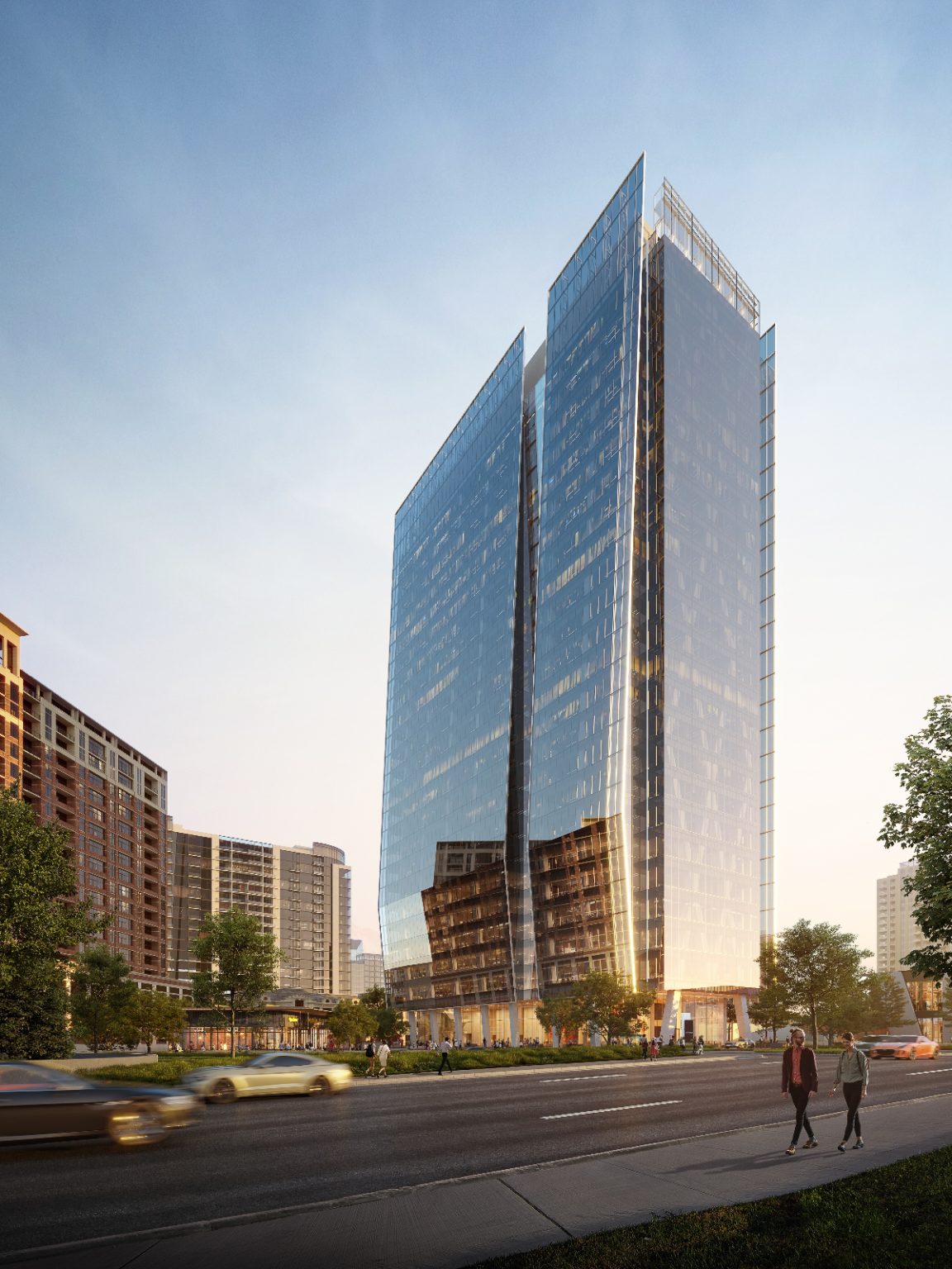 23Springs Tops Out in Uptown Dallas