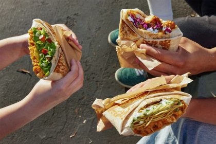 taco bell food spread
