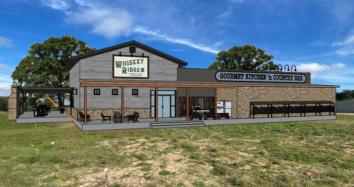 New Eatery Whiskey Ridge Landing in Driftwood