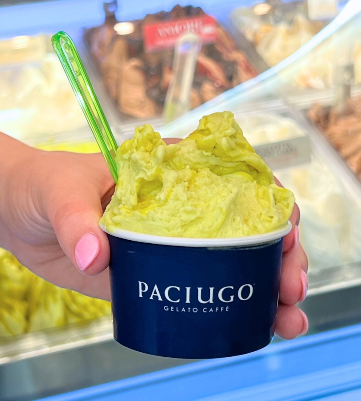 Paciugo Gelato Caffe Opening on River Walk