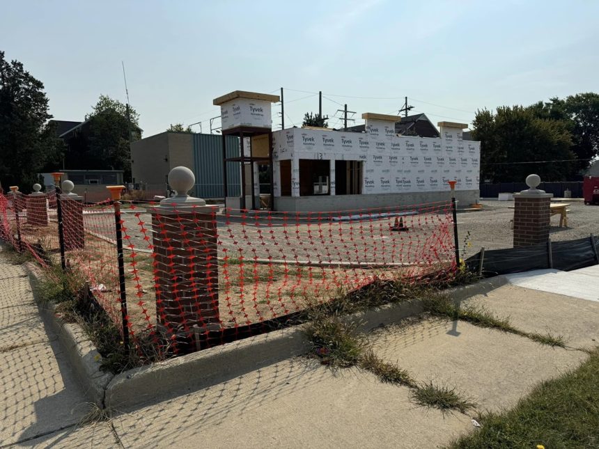 biggby plymouth new location construction